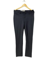 Calvin Klein Black Polyester Nylon For Women Pant Medium