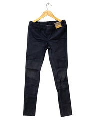 ROEBUCK Black Cotton Polyester For Women Pant Small