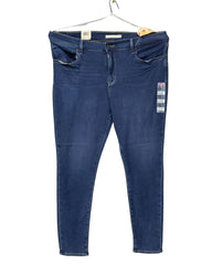 Super Skinny Blue Denim For Women Pant Medium