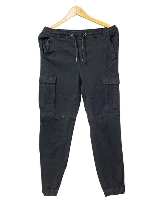 Zoo York Black Cotton For Men Cargo Pant M