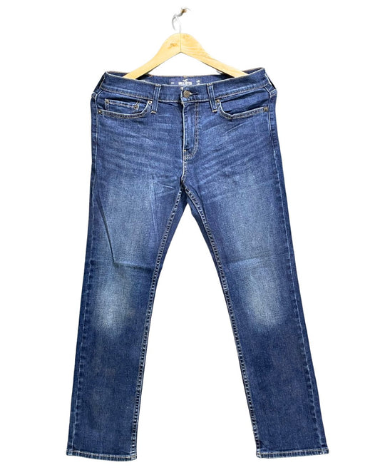 Hollister Blue Denim Jeans For Men XS