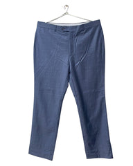 Polo Blue Cotton Golf Pant For Men M