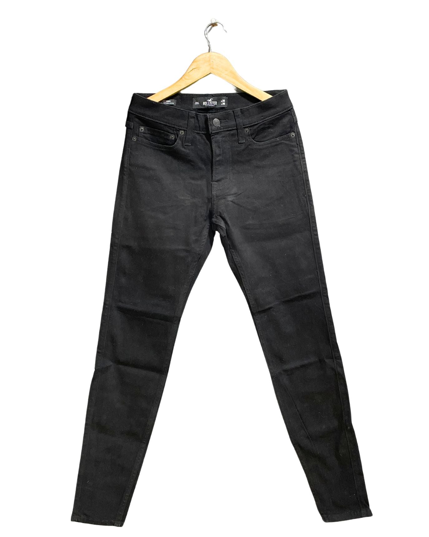 Hollister Black Denim Jeans For Kids 16 Years