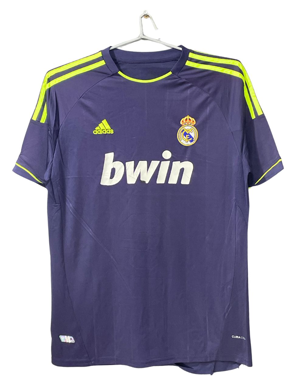 Adidas Fly Emirate Blue Football Sports For Men T Shirt M