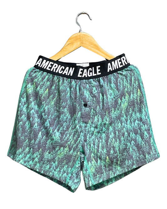 American Eagle Green Nikker Underwear For Men XS