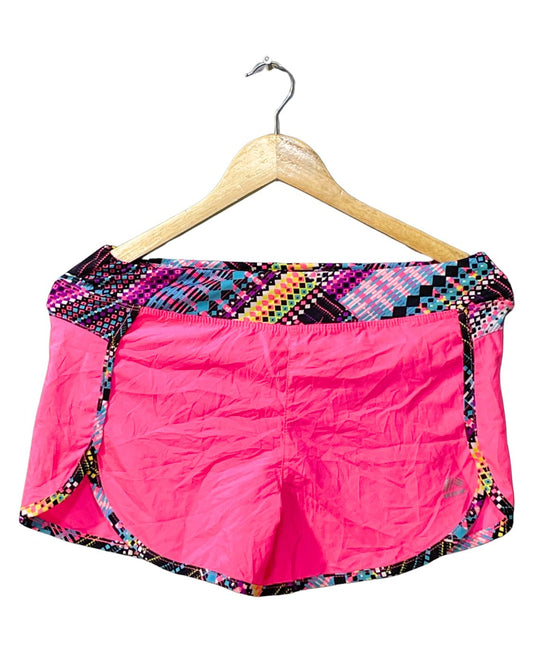 RBX Pink Sport Gym Short For Kids 16 Years
