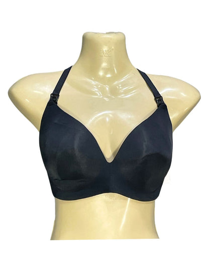 Auden Black Sports Gym Bra For Women M