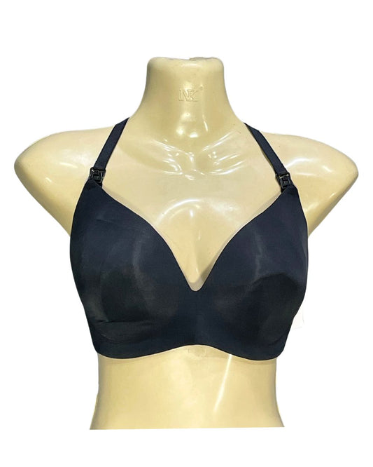 Auden Black Sports Gym Bra For Women M