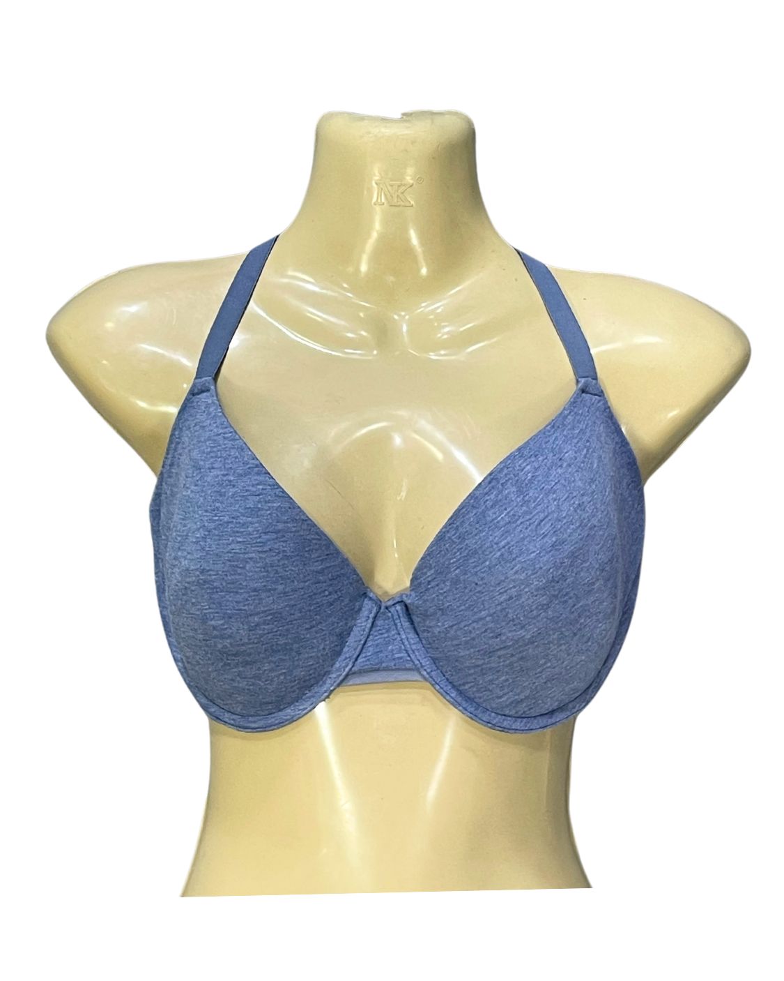 Auden Blue Sports Gym Bra For Women M