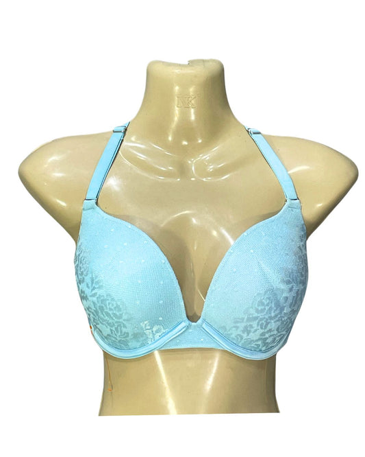 Secret Treasures Blue Sports Gym Bra For Women M