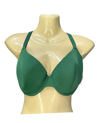Preloved Labels Green Sports Gym Bra For Women L