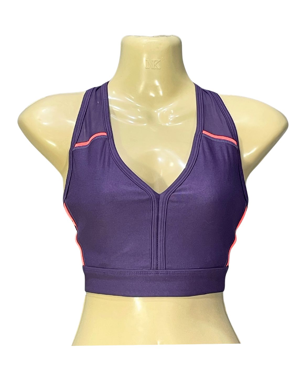 Avia Purple Sports Gym Bra For Women M