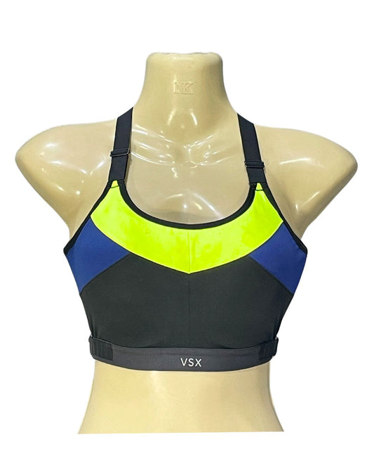 VSX Sport Black Sports Gym Bra For Women S