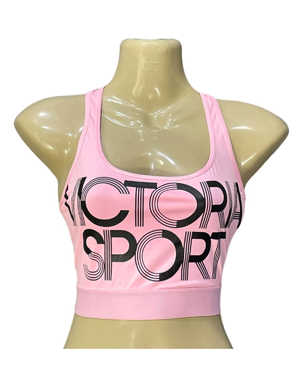 Victoria Sport Pink Sports Gym Bra For Women XL