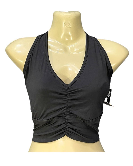 Avia Black Sports Gym Bra For Women XXL