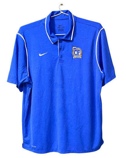 Nike Blue Sport Polo T Shirt For Men XL