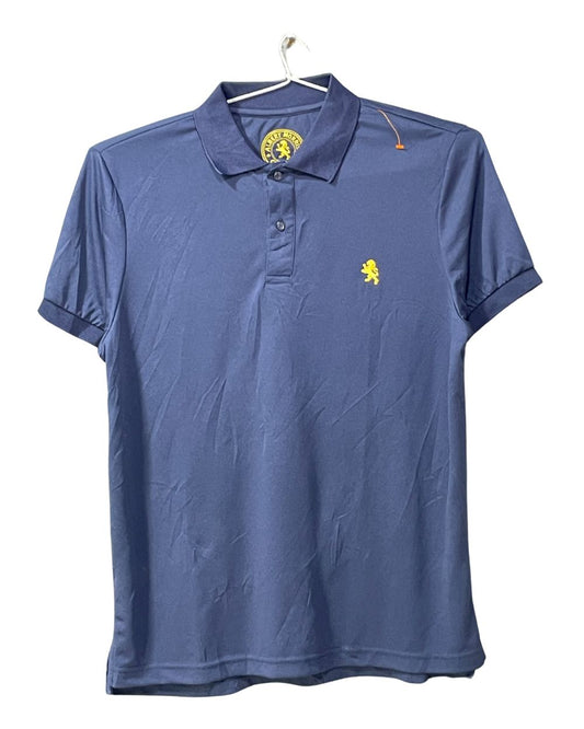 Albert Morris Blue Sport Polo T Shirt For Men M