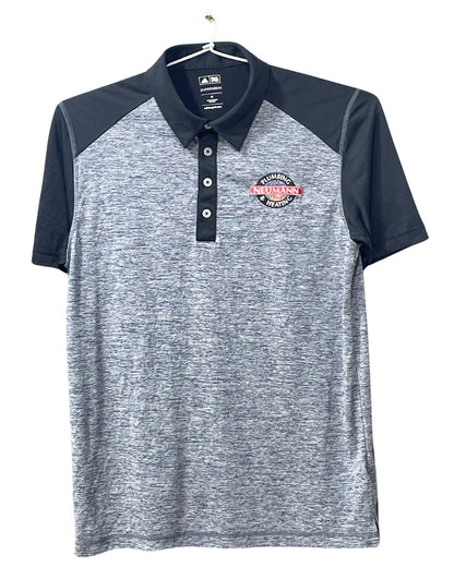 Adidas Gray Sport Polo T Shirt For Men M