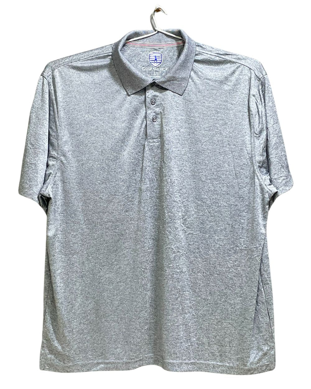 Golf America Gray Sport Polo T Shirt For Men L