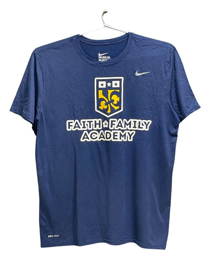 Nike The Tee Blue Sports For Men T Shirt L