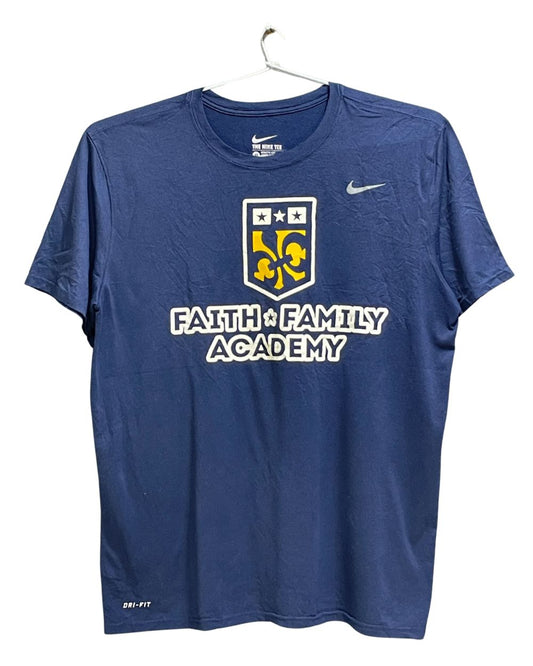 Nike The Tee Blue Sports For Men T Shirt L