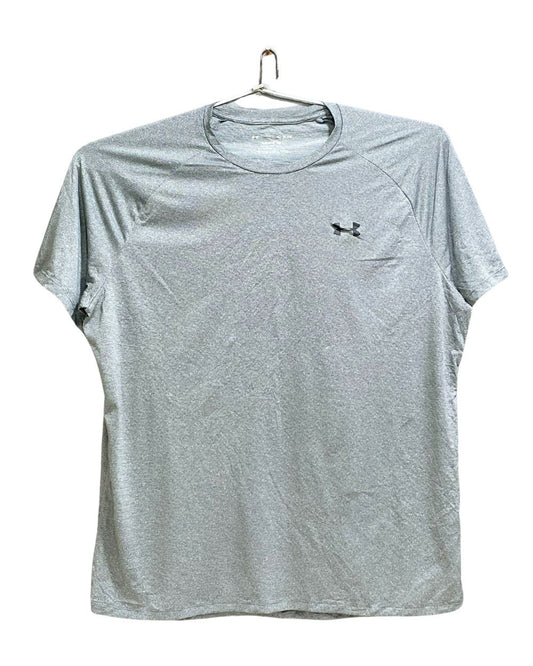 Under Armour Gray Sports For Men T Shirt XL