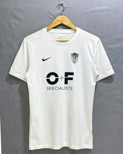 Nike Dri Fit White Sports For Men T Shirt S