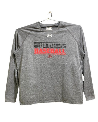 Under Armour Gray Sports For Men T Shirt L