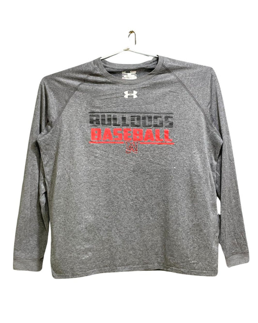 Under Armour Gray Sports For Men T Shirt L