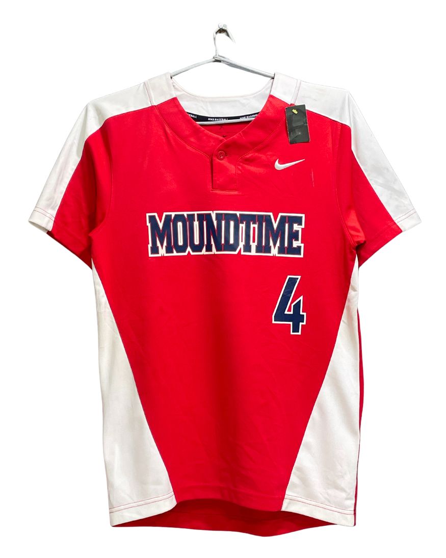 Nike Baseball Red Sports For Men T Shirt S