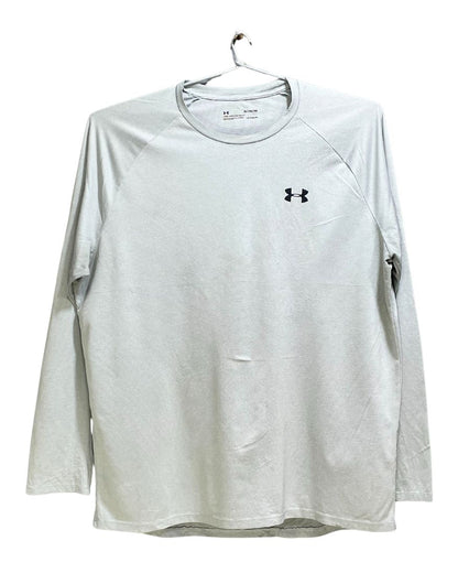 Under Armour Gray Sports For Men T Shirt L