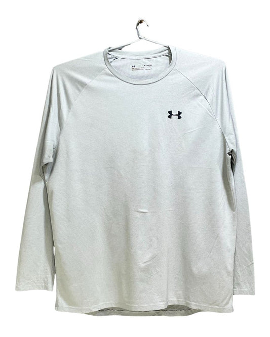 Under Armour Gray Sports For Men T Shirt L