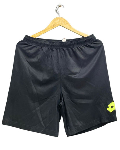 Lotto Black Sports Short For Men M