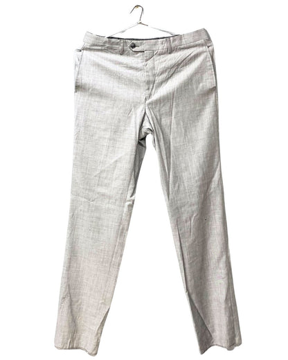 Calvin Klein Gray Polyester Dress Pant For Men M