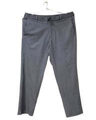 Izod Gray Polyester Dress Pant For Men M