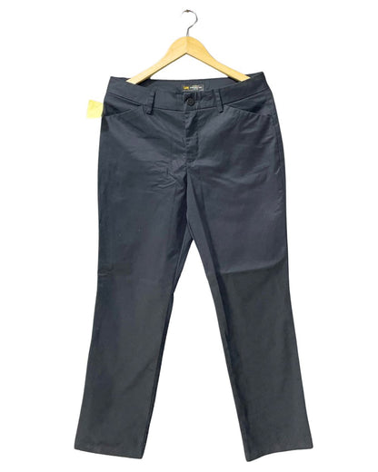 Lee Black Cotton Dress Pant For Men M