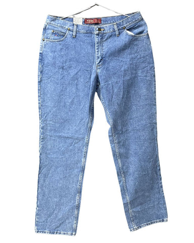 Wrangler Blue Denim Jeans For Men L