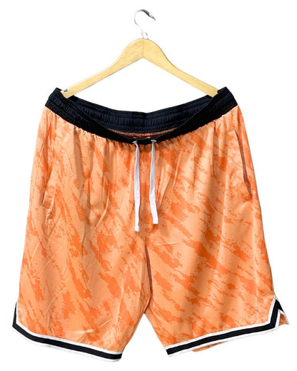 Mta Sport Orange Sports Short For Men XL