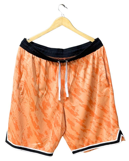 Mta Sport Orange Sports Short For Men XL