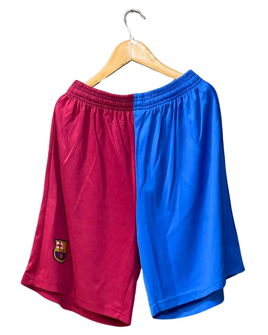 FCB Blue & Maroon Sports Short For Men S