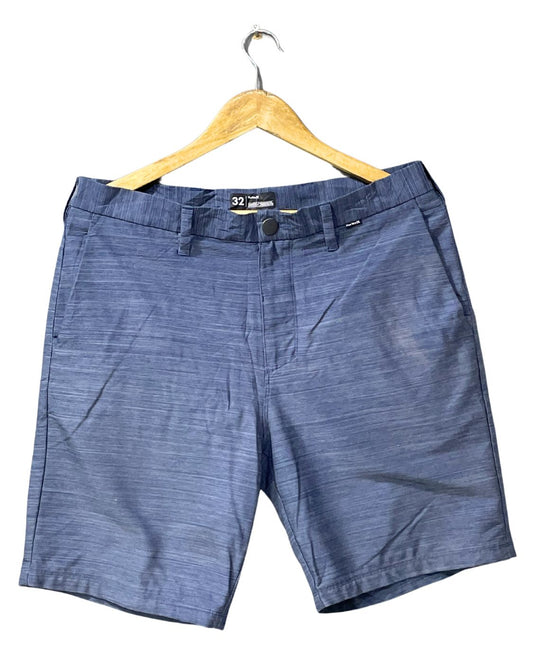 Hurley Blue Polyester Short For Men M