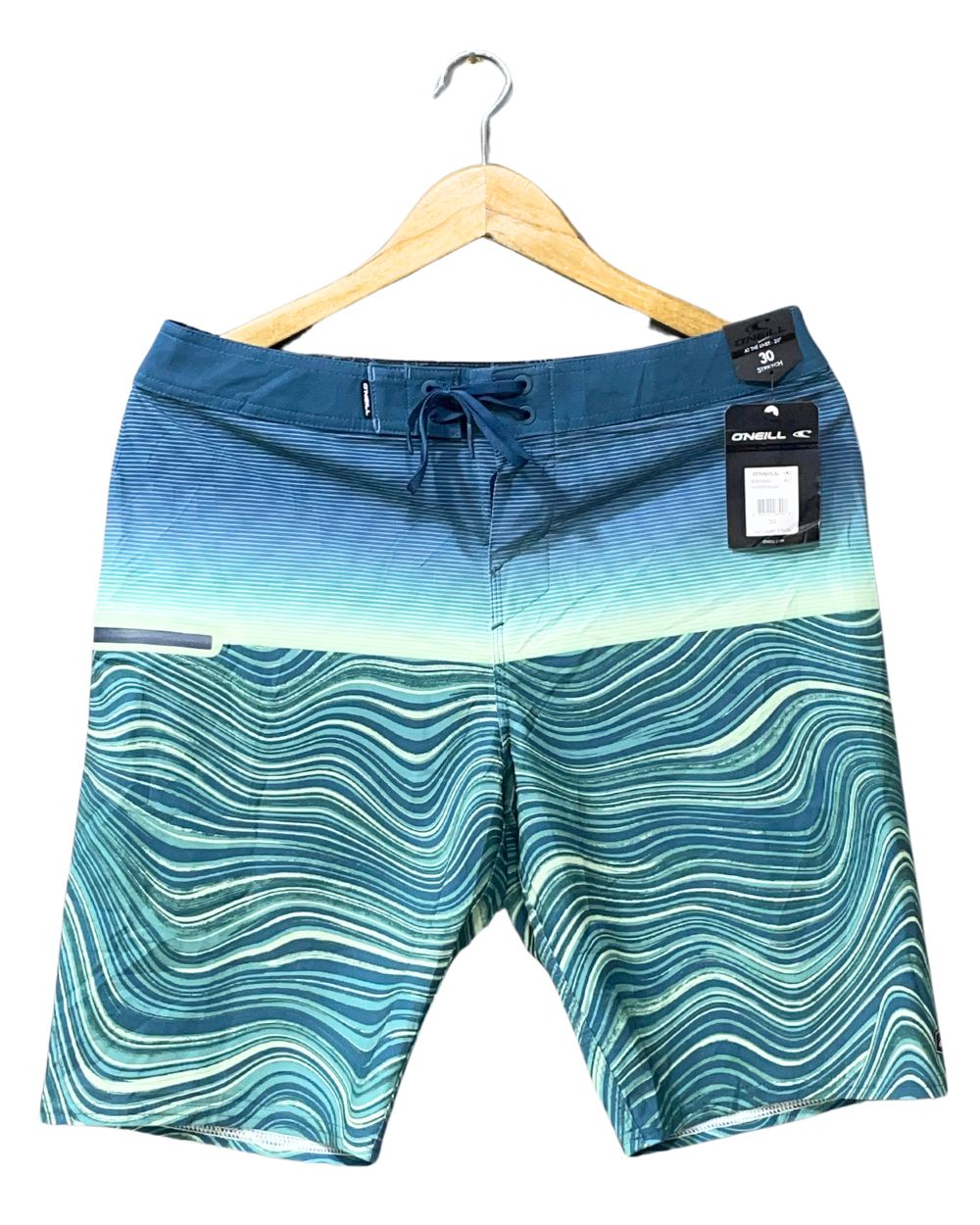 O'Neill Green Cotton Short For Men S