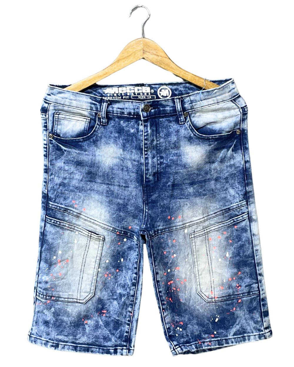 Mecca Since Day One Blue Jeans Short For Men M