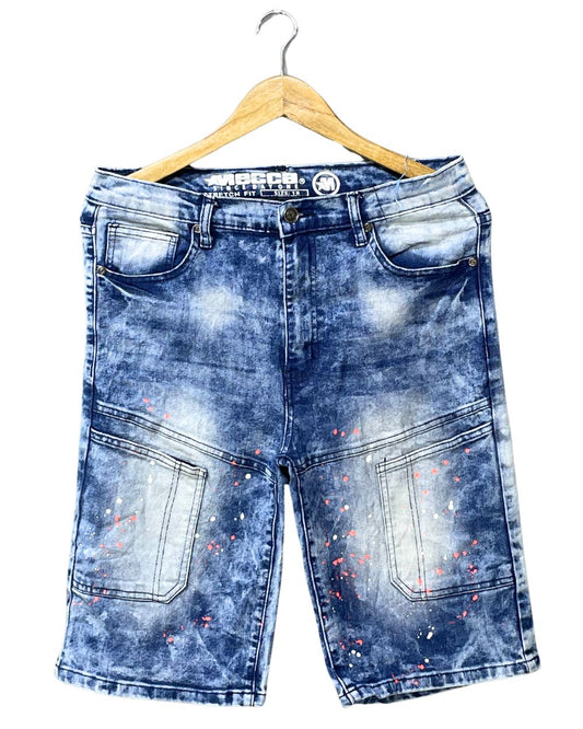Mecca Since Day One Blue Jeans Short For Men M