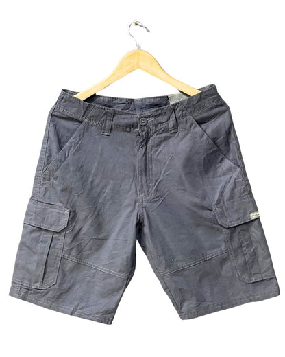 Wrangler Gray Cotton Short For Men S