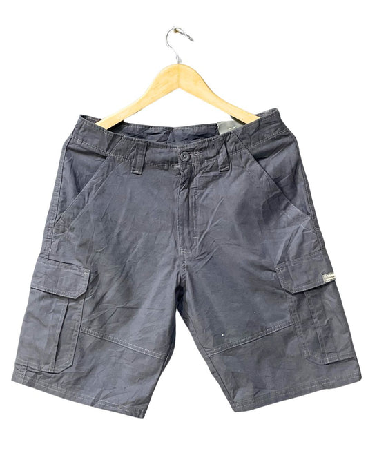 Wrangler Gray Cotton Short For Men S