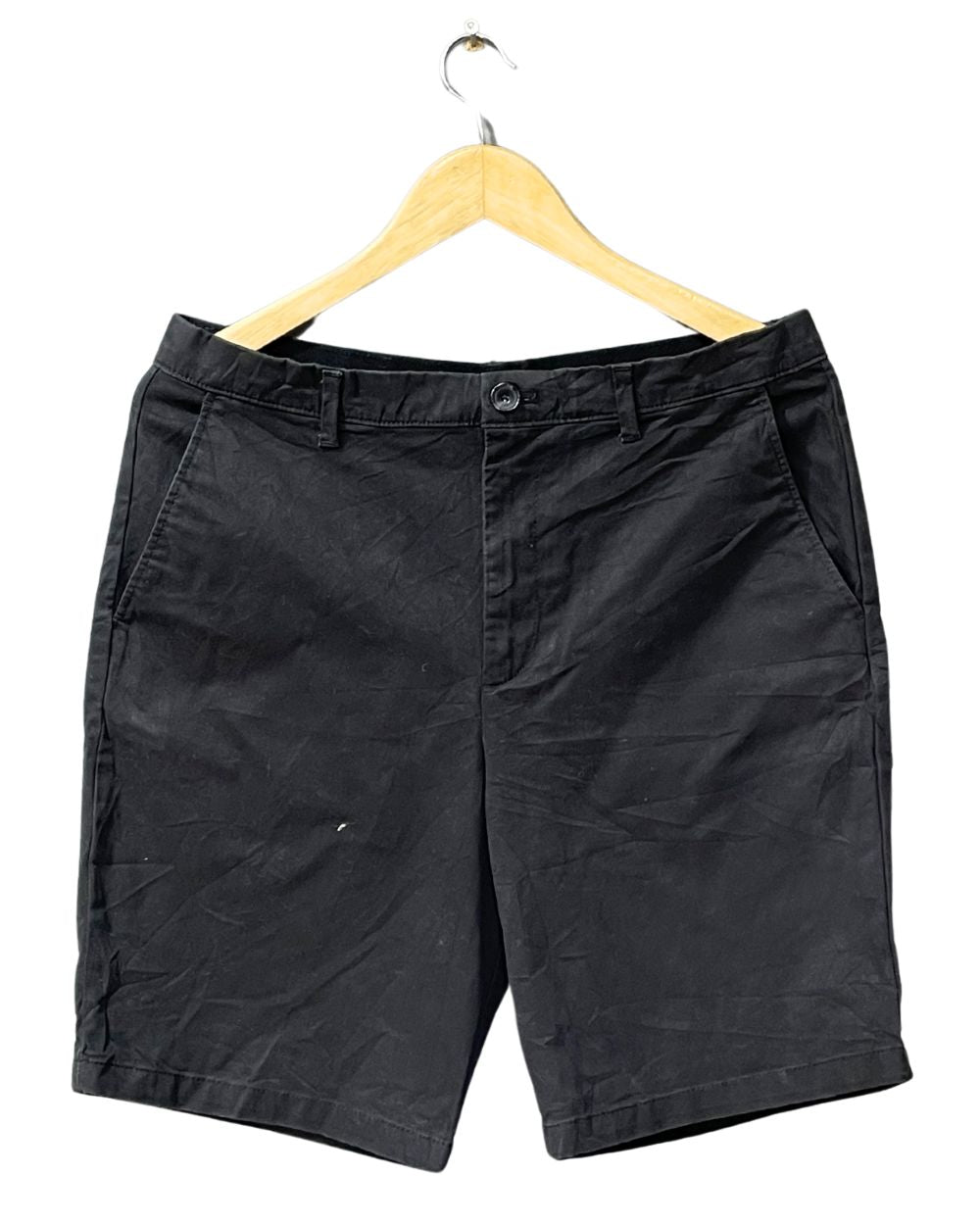 Calvin Klein Black Cotton Short For Men M