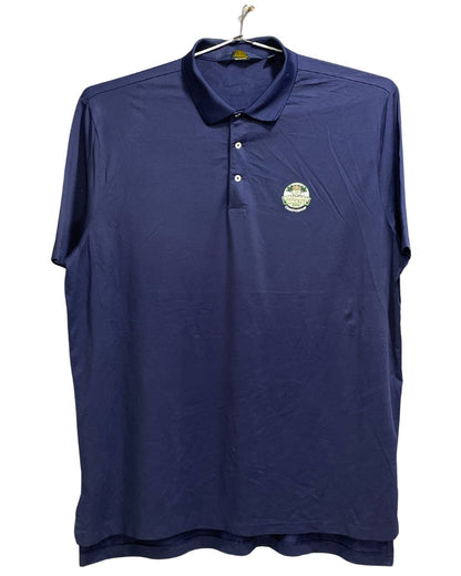 Polo Blue Polyester Sport Polo T Shirt For Men XX Large