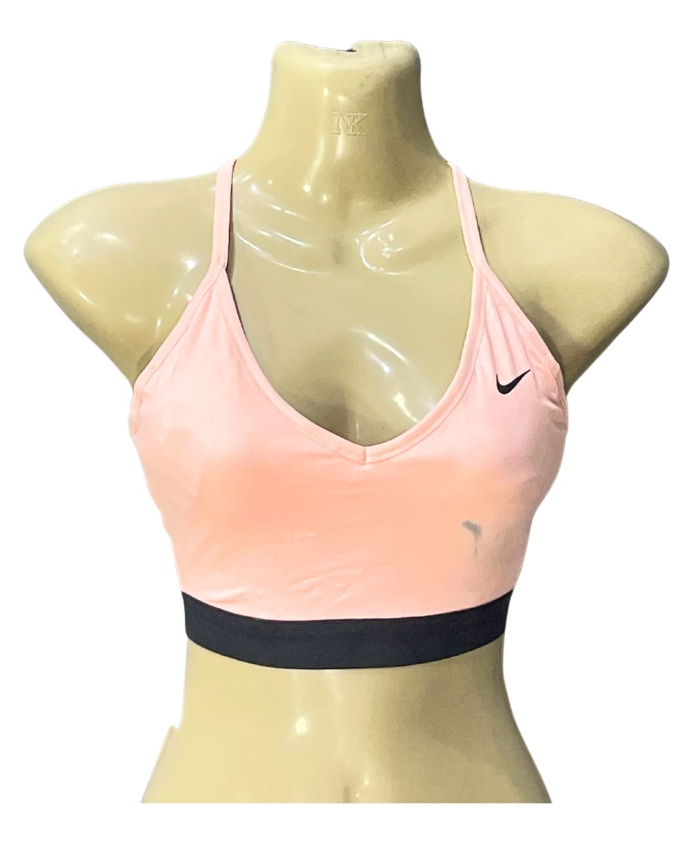 Nike Dri Fit Black Sports Gym Bra For Women M