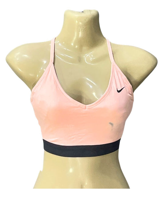 Nike Dri Fit Black Sports Gym Bra For Women M
